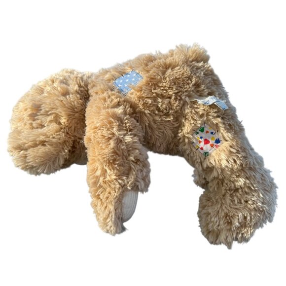 Build A Bear Rag Patches & Corduroy Teddy Plush Stuffed Security Support Pet Toy - Picture 6 of 16